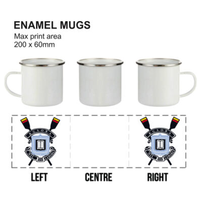 Rowing - Enamel Mug Thumbnail