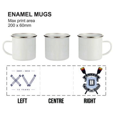 15 Year - Enamel Mug Thumbnail